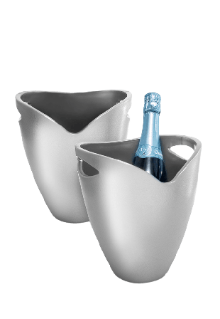 Pulltex Ishink silver Serveringstillbehör 21x21x26