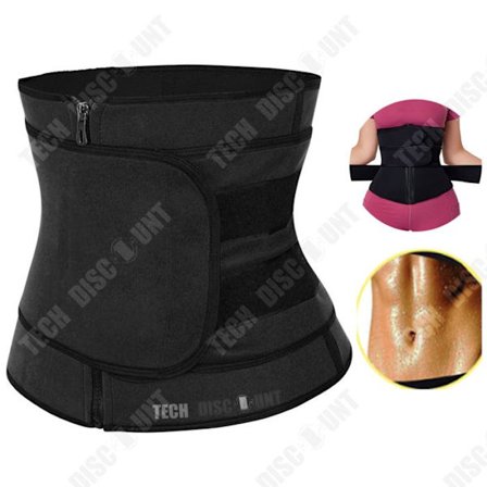 TD Hikoiluvyö 76 cm Miehille ja Naisille Säädettävä Vyö Vatsan Laihduttamiseen Neopreenista