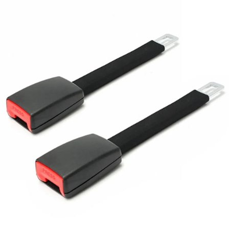 2X Universell bilbältesförlängare för bilsäkerhetsspänne 25 cm