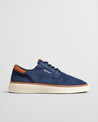 GANT - San prep sneaker i lyocell-twill til herre til herre marine