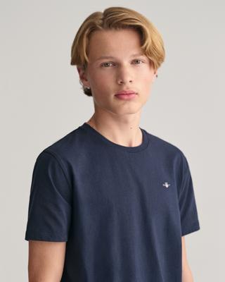 GANT - Teens Shield T-Skjorte - Unisex - 158/164