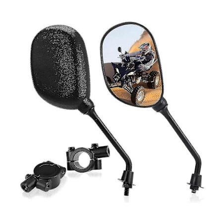 ATV-speil, 8 mm ATV-bakspeil for styre Sykkel Speil