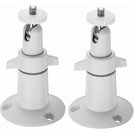2 kpl Turvakameran seinäkiinnike, säädettävä sisä-/ulkokäyttöön tarkoitettu kiinnike Arlo Pro Arlo Pro 2 Arlo Ultralle ja muille yhteensopiville 
