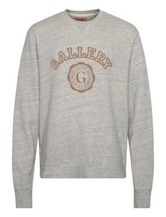 Mmgsinner Sweat Shirt Sweat-shirt Genser Grå Mos Mosh Gallery*Betinget Tilbud