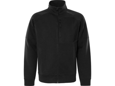 FRISTADS Sweatshirt 7830 GKI svart S - Lyreco - Arbetskläder - Arbetströjor - Sweatshirts och koftor
