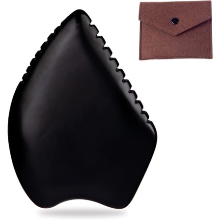 2025 Senaste Modell Gua Sha Ansiktsmassageverktyg, BianSten Traditionell Ansikts- & Kroppsmassageverktyg, Lymfdränage Ansiktsskulptering