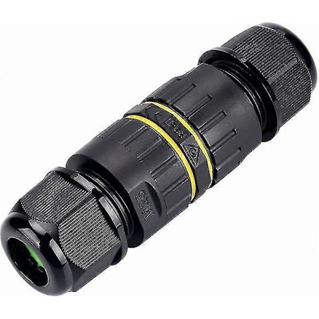 Elektrisk Kabel Forbinder Til Udendørs Brug Ip68 Vandtæt Samledåse Eksterne Kabelbokse Til 3-polede Kabler 5-9 Mm, Model: Ew-m25-3p (5-9 Mm)