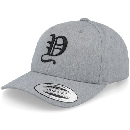 Kinder Kiddo Cap - Grau adjustable Cap - Kinder Y Letter 3d Heather Grey Adjustable @ Hatstore