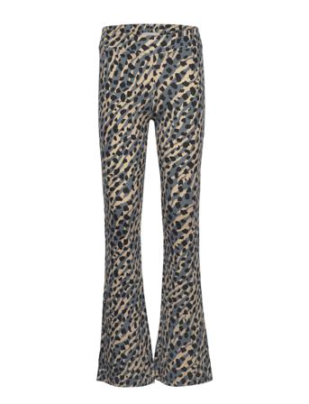 Kmgpaige Flared Aop Pant Pnt Bukser Multi/mønstret Kids Only