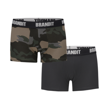 Boxers Brandit Camouflage/Noir S
