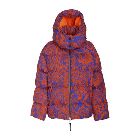 Etro Winter Jas , Oranje , Dames , Maat: 2XS