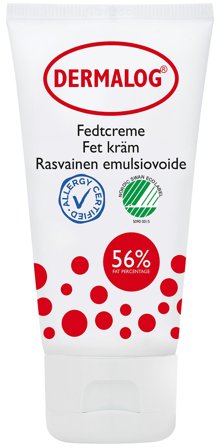 Dermalog Fedtcreme 56% uden parfume 50 ml, Skincare, Medicin & Pleje, Eksem & Tør Hud