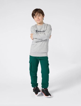 Champion Crewneck Sweatshirt - Grey - 150-155