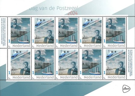 Holland - Frimærkets dag 2024 - Postfrisk miniark