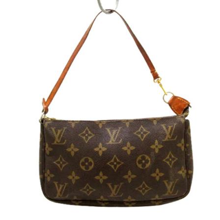 Louis Vuitton Vintage, Pre-owned Canvas louis-vuitton-bags Bruin, Dames, Maat:ONE Size