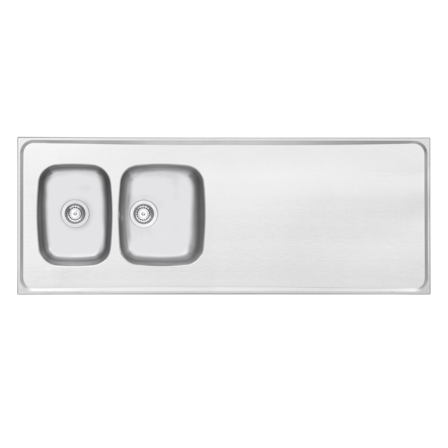 Contura H 1600 Diskbänk vändbar, 1600 mm 1600 x 610 x 30 mm, Kök