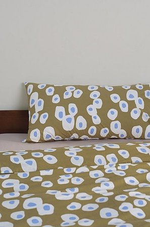 Jotex - Örngott 50x90 Cm Ekologisk Khakigrön OVO - Köp Örngott hos Jotex