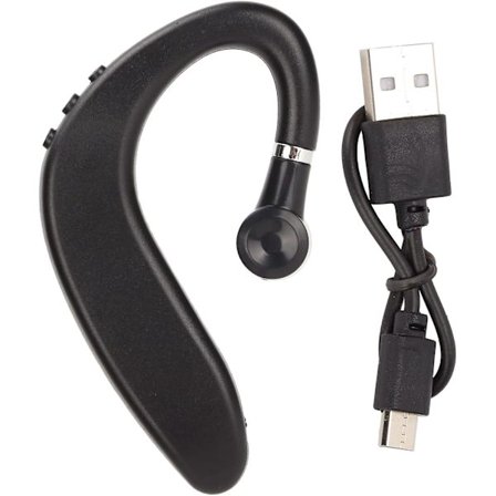Bluetooth-headset Vattentät Brusreducerande Handsfree Ultralätt Enstaka Öra Mobiltelefon Headset För Sport Körning