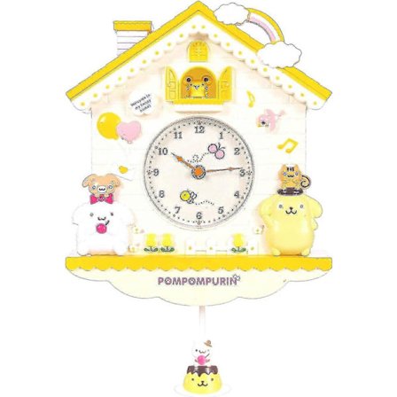 Melody Vægur 30 cm Tegneserie Swing Børn Piger Væg Quartz Ur Boligindretning Soveværelse Tegneserie Vægur