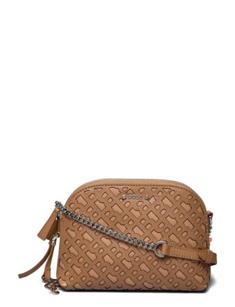 Cindy D.zip Cross-Mc Bags Crossbody Bags Beige BOSS*Betinget Tilbud