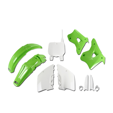 Komplett Plastsett UFO - Kawasaki KX 250 1996-1998