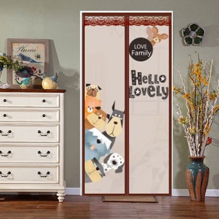 Yksi sarja (puristava pentukakku, noin 90*210cm) Magneettinen ovi Sc