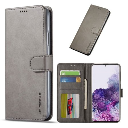 LC.IMEEKE Samsung Galaxy A51 flip etui - Grå