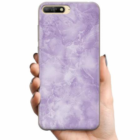 Huawei Y6 (2018) Tpu Mobilskal Marmor