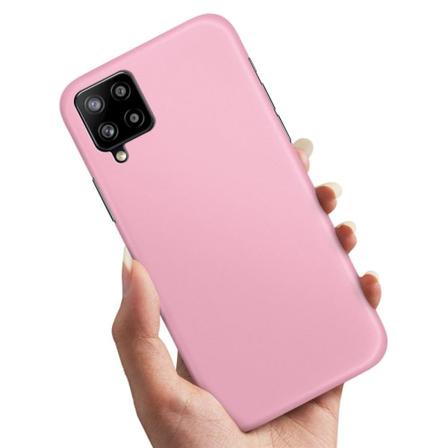 Samsung Galaxy A12 - Deksel/Mobildeksel Lyserosa