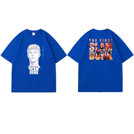 Tide Brand Dunking Master T-shirt för män F29 Blue-G4 S