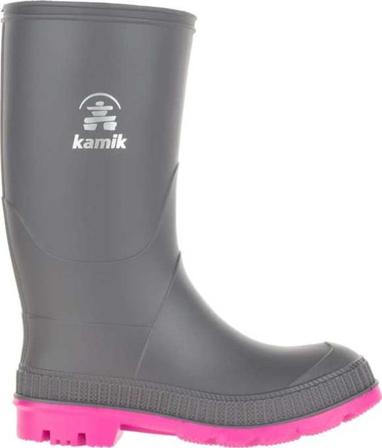 Kamik Kids' Stomp Children wellington boots Grey 30