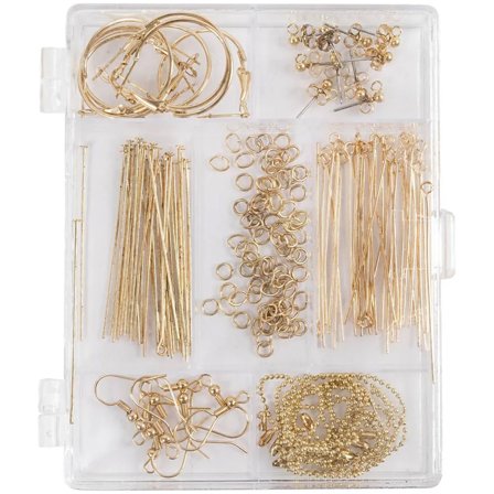 Starter kit for jewellery making Gold