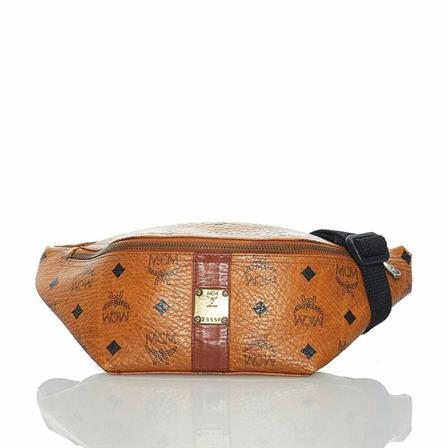 MCM Pre-owned, Shoulder Bags Bruin, Dames, Maat:ONE Size