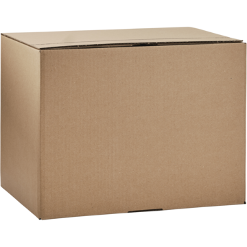E-handelslåda 380x285x285mm brun