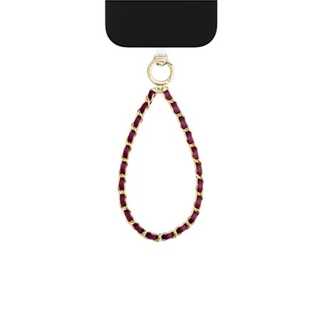 Phone Wristlet Strap Cherry Gold