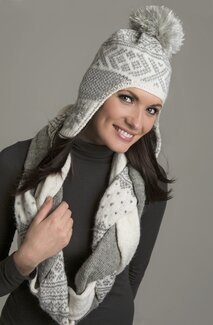 Beskrivning Mössa och halskrage - Viking of Norway