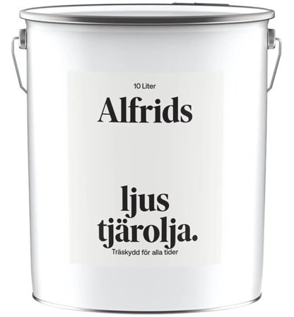 Alfrids Produkter V430018 Tjärolja ljusbrun 10 l, Färg & tapeter