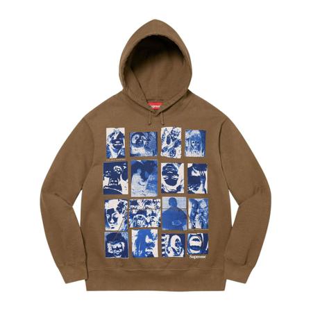 Supreme, Sweatshirt Bruin, Heren, Maat:M