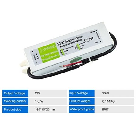 LED Transformator LED Driver Transformator 12V20W 12V20W