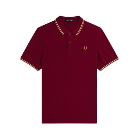 Fred Perry Polo Shirts röd, Herr, Herr, Storlek: M