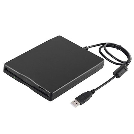 Portable 3.5 Inch Usb Mobile Floppy Disk Drive 1.44mb External Diskette Fdd For Laptop Notebook Pc Usb Plug-and-play Connection