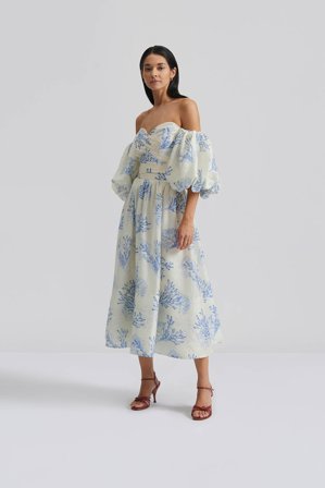 Malina - Amira top - XL - Coral Blue