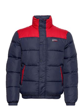Tjm Corp Puffa Jacket Patterned Tommy Jeans