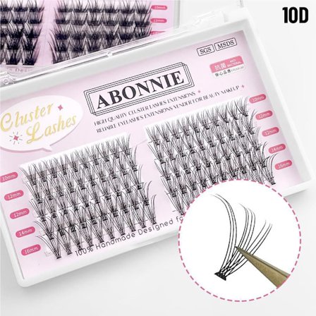 Mordely Individuella fransar Mjuka Tjocka