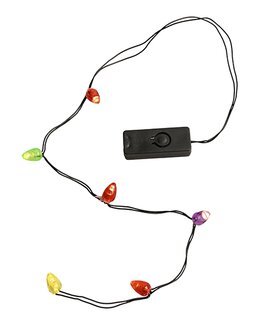 Ljusslinga färgade lampor till Nissedörr