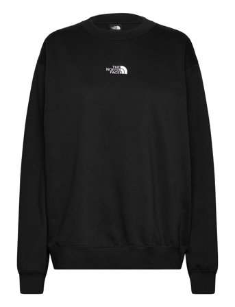 The North Face W Essential Oversize Crew - Black - M