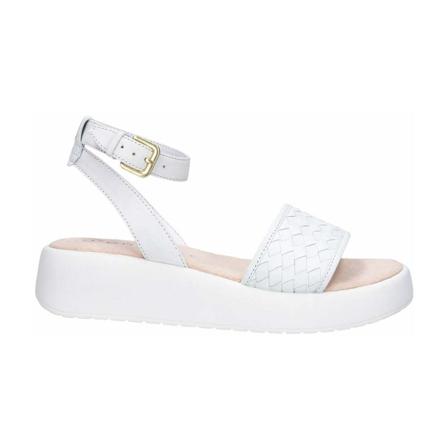 Bugatti Flat Sandalen , Wit , Dames , Maat: 36 EU