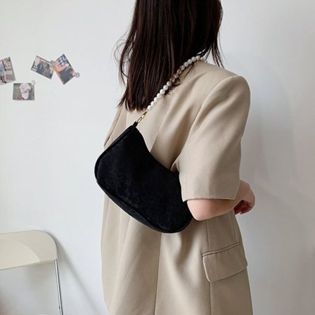 Kvinnor Spets Axelväskor Trendiga Pure Color Handväskor Crossbody-väskor