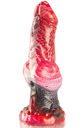 Helios Dildo With Testicles Heat & Ecstasy 22 cm - Woome.pl