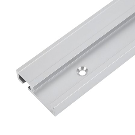 Aluminium Højstyrke Gehrungsstangsskyder Bordsav Målepind Træbearbejdningsværktøj uden Skala 0,4m: 3 Faste Huller